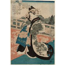 Utagawa Kunisada II: Courtesan - Museum of Fine Arts