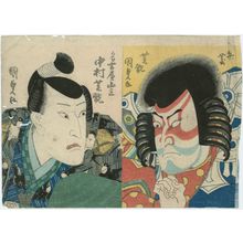 Japanese Print "Actors" by Utagawa Kunisada, 歌川国貞 (Utagawa Kunisada I (Toyokuni III))