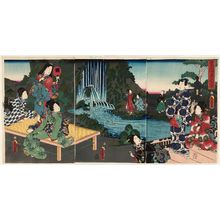 Ochiai Yoshiiku: ...Genji...no yûran - Museum of Fine Arts