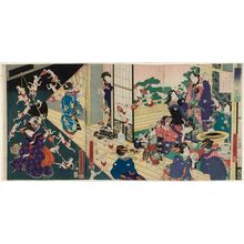Ochiai Yoshiiku: The Good and Evil Influences - Museum of Fine Arts