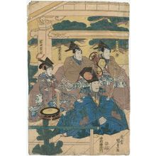 Utagawa Kunisada: Ichimuraza Theater - Museum of Fine Arts