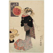 Utagawa Kunisada, 歌川国貞 (Utagawa Kunisada I (Toyokuni III))による浮世絵「Fûryû chôshi fue」