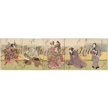 Japanese Print "Actors" by Utagawa Kunisada, 歌川国貞 (Utagawa Kunisada I (Toyokuni III))