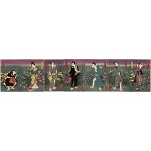 Japanese Print "Actors" by Utagawa Kunisada, 歌川国貞 (Utagawa Kunisada I (Toyokuni III))