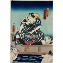 Japanese Print "Actors" by Utagawa Kunisada, 歌川国貞 (Utagawa Kunisada I (Toyokuni III))