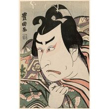 Utagawa Toyokuni I: Actor Ichikawa Omezô I as Soga Gorô - Museum of Fine Arts