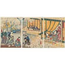 Utagawa Kunisada: Azuma Genji Wakana no maki - Museum of Fine Arts