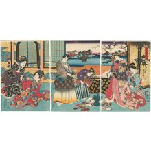 Utagawa Kunisada: Shunshoku... - Museum of Fine Arts