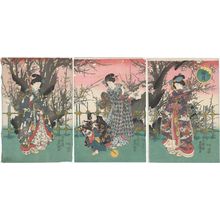 Utagawa Kunisada: The First Month (Mutsuki) - Museum of Fine Arts