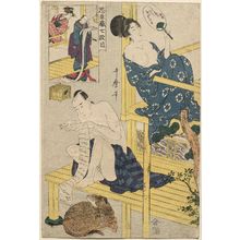 Nishimuraya Yohachi: Act VII (Shichidanme), from the series The Storehouse of Loyal Retainers (Chûshingura) - Museum of Fine Arts