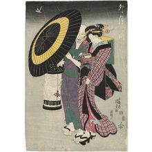 Utagawa Kunisada, 歌川国貞 (Utagawa Kunisada I (Toyokuni III))による浮世絵「Scene in the Fourth Month (Uzuki no zu)」