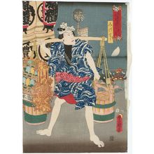 Japanese Print "Mitate tsuki zukushi" by Utagawa Kunisada, 歌川国貞 (Utagawa Kunisada I (Toyokuni III))