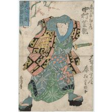 Estampe japonaise "Actor" par Utagawa Kunisada, 歌川国貞 (Utagawa Kunisada I (Toyokuni III))