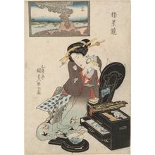 Japanese Print "Mimeguri, from the series Mirror of Fine Views (Shôkei kagami)" by Utagawa Kunisada, 歌川国貞 (Utagawa Kunisada I (Toyokuni III))