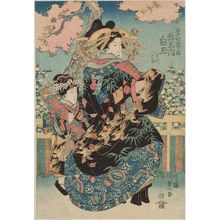 Utagawa Kunisada: Shiratama - Museum of Fine Arts