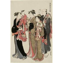 Torii Kiyonaga: The Kamioki Ceremony, from the series Current Manners in Eastern Brocade (Fûzoku Azuma no nishiki) - Museum of Fine Arts