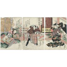 Japanischer Druck "Actors" von Utagawa Kunisada, 歌川国貞 (Utagawa Kunisada I (Toyokuni III))