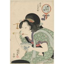 Utagawa Kunisada, 歌川国貞 (Utagawa Kunisada I (Toyokuni III))による浮世絵「from the series Thirty-two Physiognomic Types in the Modern World (Tôsei sanjûni sô)」