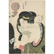 Utagawa Kunisada, 歌川国貞 (Utagawa Kunisada I (Toyokuni III))による浮世絵「(Shimai ga deki sô), from the series Thirty-two Physiognomic Types in the Modern World (Tôsei sanjûni sô)」