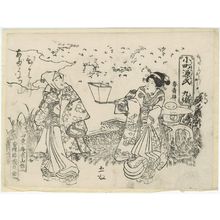 Japanese Print "(Ono no) Komachi (ukiyo) Genji, Part 9" by Utagawa Kunisada, 歌川国貞 (Utagawa Kunisada I (Toyokuni III))