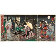 Utagawa Kunisada: Autumn (Aki), from the series The Four Seasons (Shiki no uchi) - Museum of Fine Arts