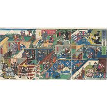 Utagawa Kunisada: The Eleven Acts of The Storehouse of Loyal Retainers, a Primer (Kanadehon Chûshingura jûichidan tsuzuki) - Museum of Fine Arts