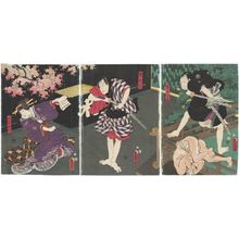 Utagawa Kunisada, 歌川国貞 (Utagawa Kunisada I (Toyokuni III))による浮世絵「Actors」