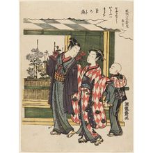 Isoda Koryusai: The Ninth Month (Nagatsuki), from the series Fashionable Flowers of the Twelve Months (Fûryû jûniki hana) - Museum of Fine Arts