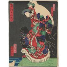 Estampe japonaise "Actor" par Utagawa Yoshitaki, 歌川芳滝 (Ichiyôsai Yoshitaki)