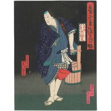 Utagawa Yoshitaki, 歌川芳滝 (Ichiyôsai Yoshitaki)创作的日本版画《Actor》