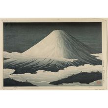 Takahashi Hiroaki: Mount Fuji from near Ômuro (Ômuro fukin) - Museum of Fine Arts