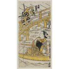 Okumura Toshinobu: Actors Tsugawa Kamon and Ôtani Ryûemon - Museum of Fine Arts