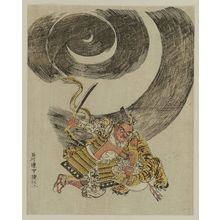 Suzuki Harunobu: I no Hayata Killing the Nue Monster - Museum of Fine Arts