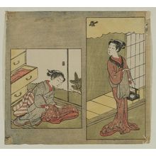 鈴木春信: The Fourth Month (Shigatsu), from an untitled series of Twelve Months - ボストン美術館