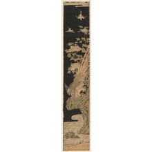 Isoda Koryusai: Golden Pheasant and Tree Peony - Museum of Fine Arts