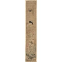 Suzuki Harunobu: The Chôfu Jewel River, a Famous Place in Musashi Province (Chôfu no Tamagawa, Musashi no meisho), from the series The Six Jewel Rivers in Popular Customs (Fûzoku Mu Tamagawa) - Museum of Fine Arts