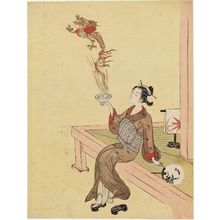 Suzuki Harunobu: Parody of Handaka Sonja - Museum of Fine Arts