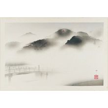 Dômoto Insho: Daimonji-yama, from the album Eight Views of Kyoto (Kyôto hakkei) - Museum of Fine Arts
