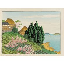 Kawase Hasui, 川瀬巴水 (Kawase Hasui)による浮世絵「Kabeshima, Hizen, from the series Selected Views of Japan (Nihon fûkei senshû)」