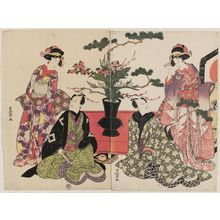 Utagawa Toyokuni I: Actor and Woman - Museum of Fine Arts