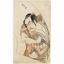 Katsukawa Shunsho: Actor Ôtani Hiroji III as the otokodate Satsuma Gengobei (?) - Museum of Fine Arts