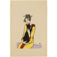 Takehisa Yumeji: Woman and Cat - Museum of Fine Arts
