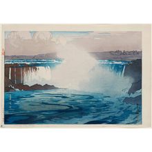 吉田博: Niagara Falls. Series: The United States - ボストン美術館