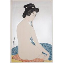 橋口五葉: Woman after the Bath (Yokugo no onna) - ボストン美術館