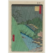 Utagawa Hiroshige: Seidô and Kanda River from Shôhei Bridge (Shôheibashi Seidô Kandagawa), from the series originally called One Hundred Famous Views of Edo (Meisho Edo hyakkei), here retitled Famous Views of Tokyo (Tôkyô meisho) - Museum of Fine Arts