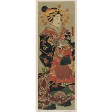 Japanese Print "Courtesan on Parade" by Utagawa Yoshitora, 歌川芳虎 (Utagawa Yoshitora)