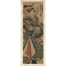 無款: Wakamurasaki of the Tamaya in Edo-machi 1-chome - ボストン美術館