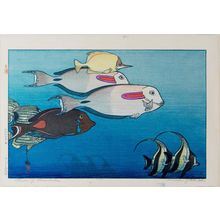 Yoshida Hiroshi: Fishes of Honolulu (Honoruru suizokukan [Honolulu Aquarium]) - Museum of Fine Arts