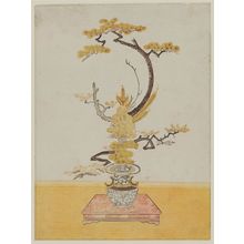 Isoda Koryusai: Flower Arrangement - Museum of Fine Arts