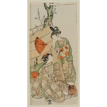 Ippitsusai Buncho: Actors Segawa Yujiro as Matsukaze and Segawa Kichiji as Murasame - Museum of Fine Arts